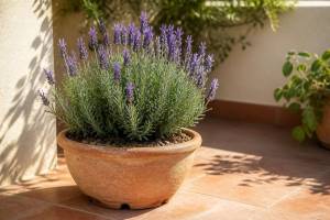 Lavanda en maceta: claves para que florezca y no se pudra